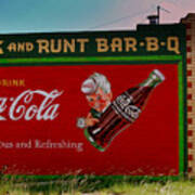 Dick And Runt Bbq Poster
