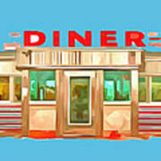 Diner Tee Poster