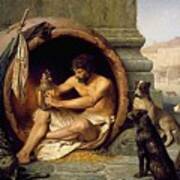 Dogs - Diogenes - Mans Best Friend Poster