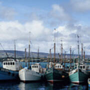 Donegal Fishing Port Poster