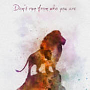 Don't Run From Who You Are Poster