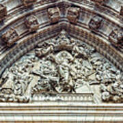 Door Of Assumption - Detail, Seville Cathedral, Spain Poster