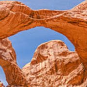 Double Arch At Arches National Park Poster