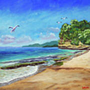 Dr. Grooms Beach, Grenada Poster