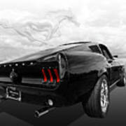 Dreaming Of The '60s - '67 Mustang Fastback Poster