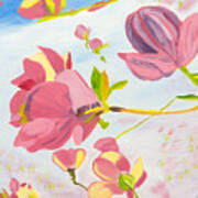 Dreamy Magnolias Poster