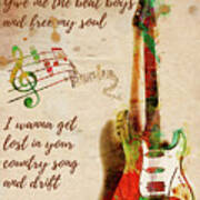 Drift Away Country Poster