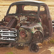 Drought And '51 Studebaker Poster