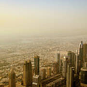 Dubai Skyline Poster