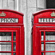 Dueling Telephones Poster