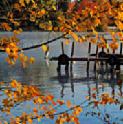 Dupont's Dock On Winnisquam Poster