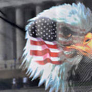 Eagle Flag Poster