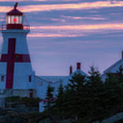 East Quoddy Lighthouse Sunrise Poster