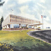Eaton Corp Administration Building Poster