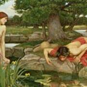 Echo And Narcissus Poster