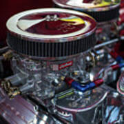 Edelbrock And Chevy Poster