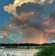 Edgerton Pond Rainbow Poster