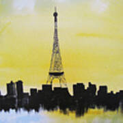 Eiffel Of Paris Poster