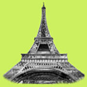 Eiffel Tower Design Poster