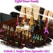 Eiffel Tower Family #1 Poster