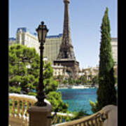 Eiffel Tower In Vegas Poster