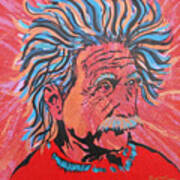 Einstein-in The Moment Poster