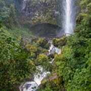 El Charro Waterfalls, Ecuador Poster