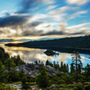 Emerald Bay Sunrise Lake Tahoe Poster