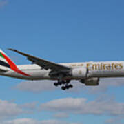 Emirates Air 777 Poster