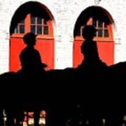 Equestrian Silhouettes Poster