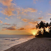 Ewa Beach Sunset 2 - Oahu Hawaii Poster