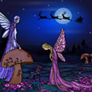 Fairy Christmas Poster