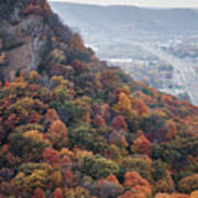 Fall Colors Bluff Winona Minnesota Poster