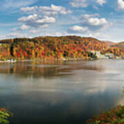 Fall Colors On Cheat Lake Morgantown Poster