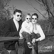Family Portrait With Sunglasses, C.1950s Poster
