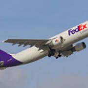 Fedex Airplane Poster