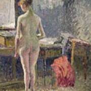 Female Nude Seen From The Back Poster