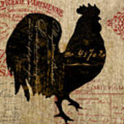 Ferme Farm Rooster Poster