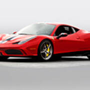 Ferrari 458 Speciale' Poster