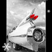 Festive 59 Cadillac Poster