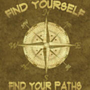 Find Yourself Find Your Paths Poster