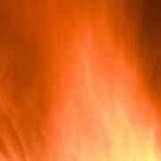 Fire Flames Abstract Background Poster