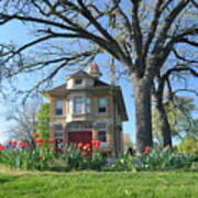 Fire House In The Park Poster