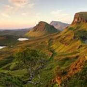 First Light On Trotternish Poster