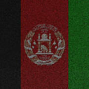 Flag Of Afghanistan Poster