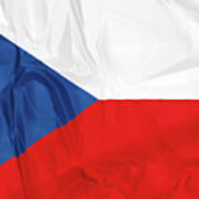 Flag Of Czech Republic Poster
