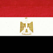 Flag Of Egypt Grunge Poster
