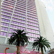 Flamingo Hotel Neon Sign Las Vegas Poster