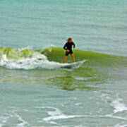 Florida Surfer Poster