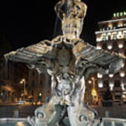 Fontana Del Tritone I Poster